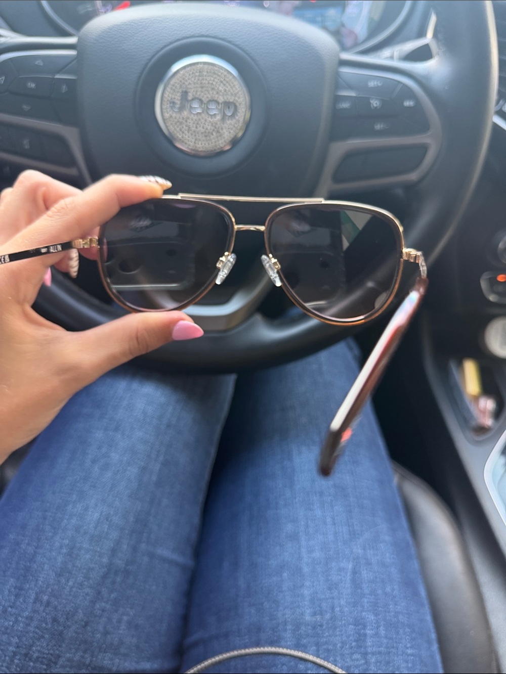 Quay “All In Medium” Sunglasses - Picture 3 of 5